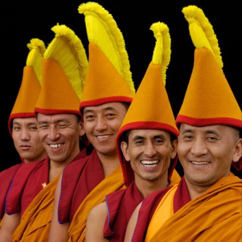 Tibetan Monks of The Tashi Lhunpo Monastery