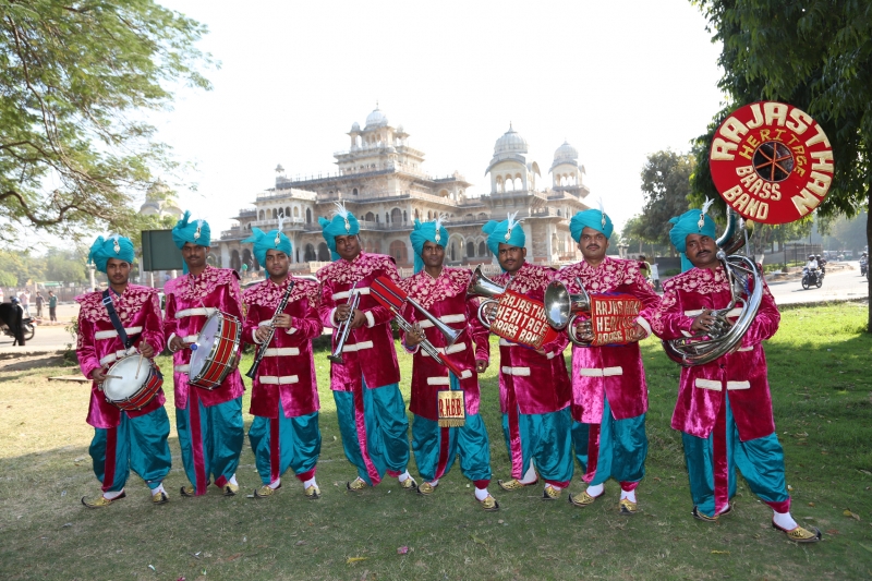 Rajasthan Heritage Brass Band – the highlight of this summer