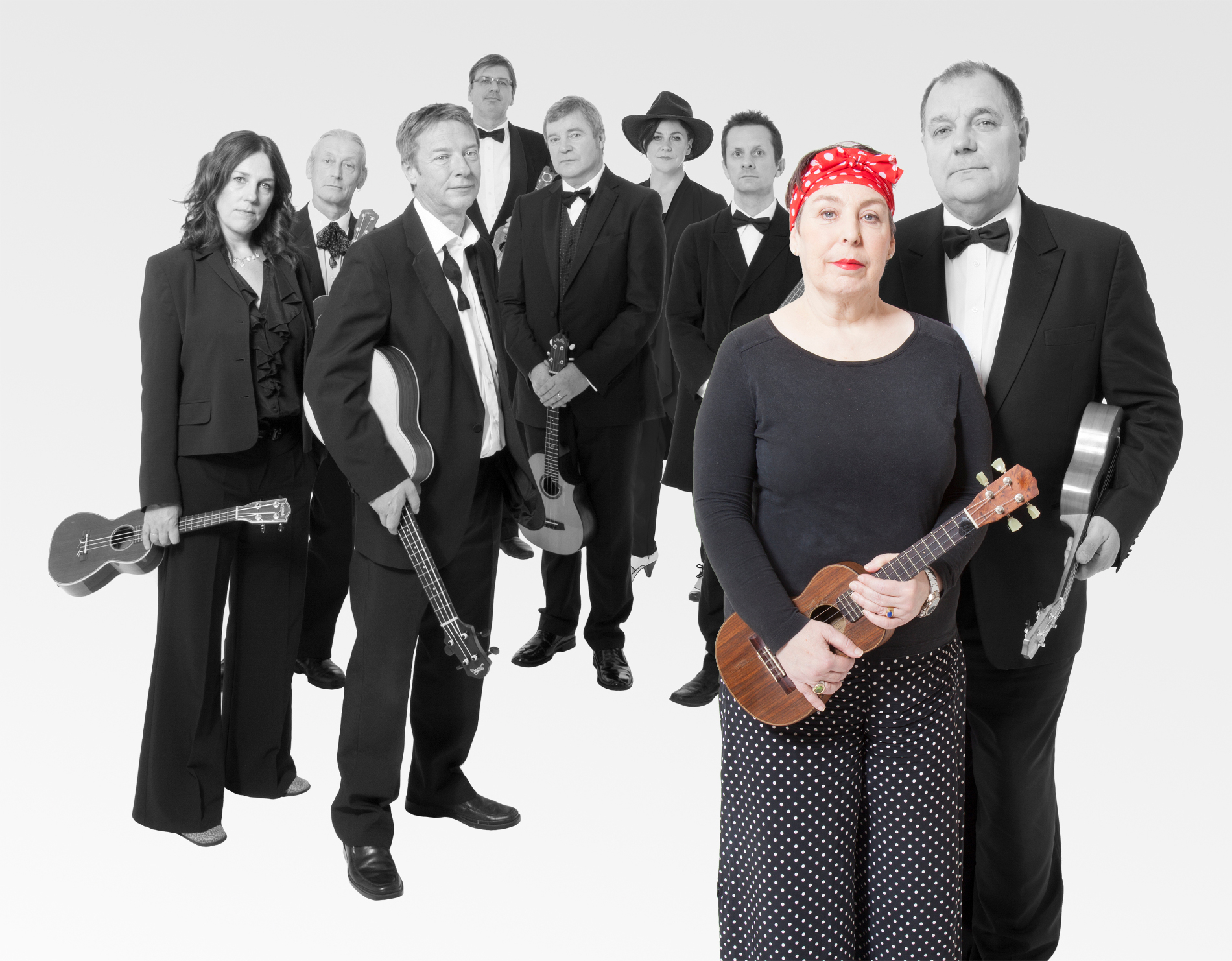 The Ukes celebrate the life of founder Kitty Lux at The Barbican on 25 January